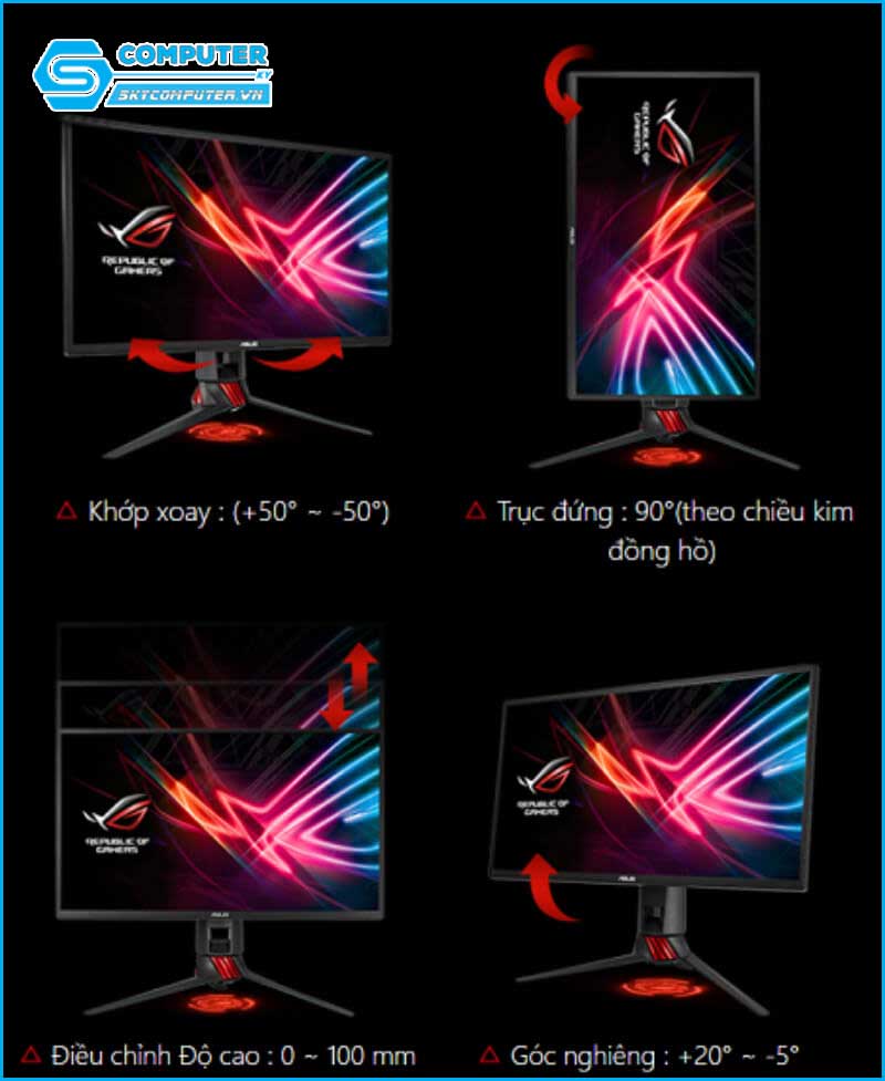 Màn hình Asus ROG Strix XG258 - 24-5 inch - 240Hz - Phẳng | Skycomputer.vn