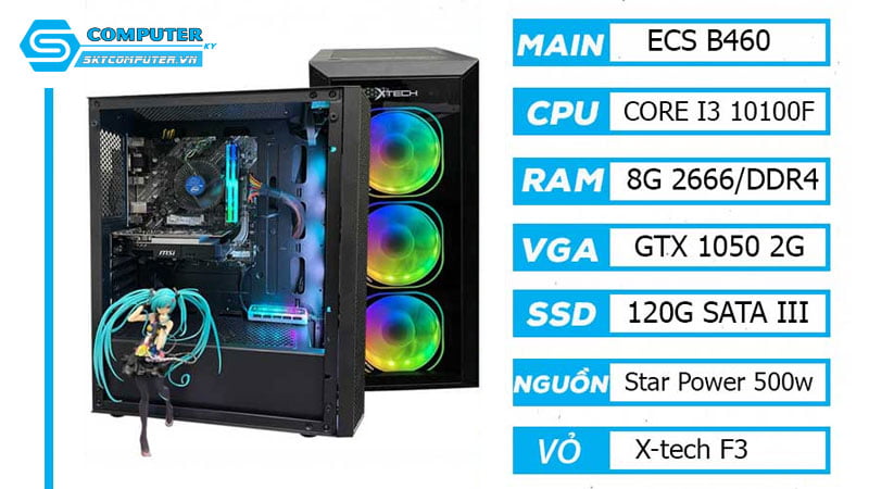 bo-pc-game-ecs-b460-core-i3-ram-8gb-vga-gtx-1050-2g-skycomputer