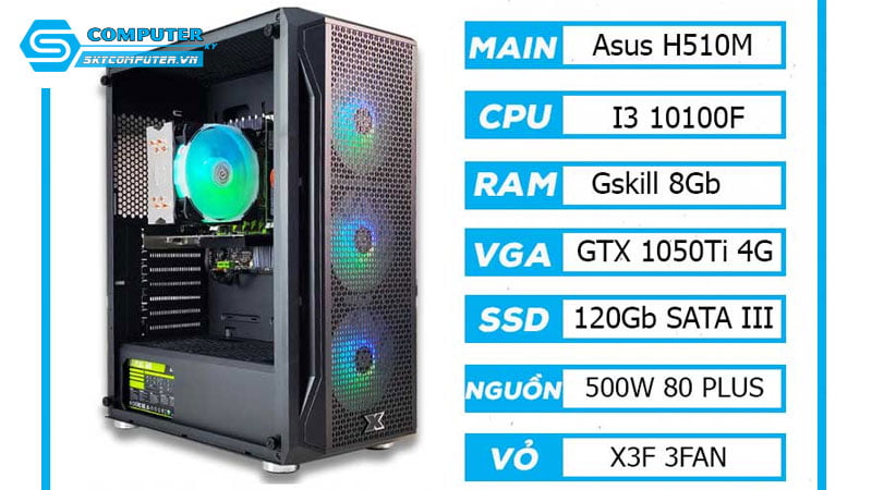 may-tinh-pc-choi-game-h510m-i3-10100f-ram-8g-vga-1050ti-4g-skycomputer