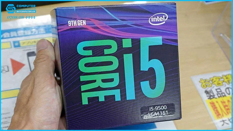 CPU Intel core i5-9500 × 6個 Intel Core I5 9500 Desktop Processor 6 Cores 4.4 GHz LGA1151