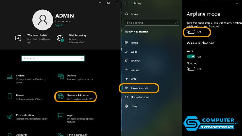tat-che-do-may-bay-bang-cai-dat-settings-skycomputer