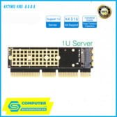 adapter-ssd-m2-nvme-pcie-to-pci-e-16x-1u-cho-server