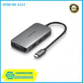 adapter-usb-c-to-vga-3-usb-3-0-ho-tro-sac-pd-ugreen-50210