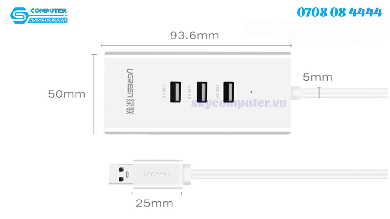 bo-chia-usb-1-ra-3-kem-cong-lan-ethernet-ugreen-20259