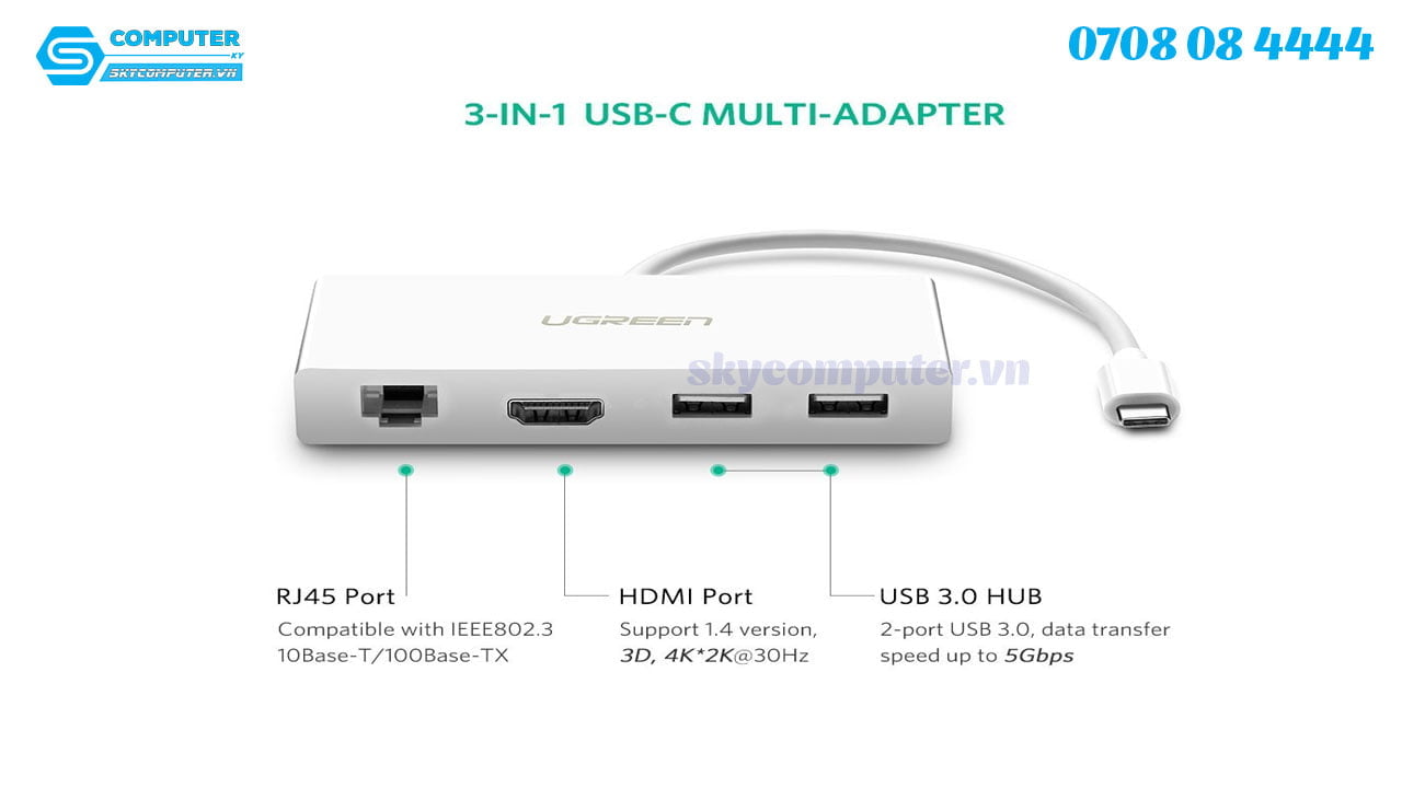 bo-chuyen-doi-thunderbolt-3-ra-hdmi-lan-usb-3-0-ugreen-403773