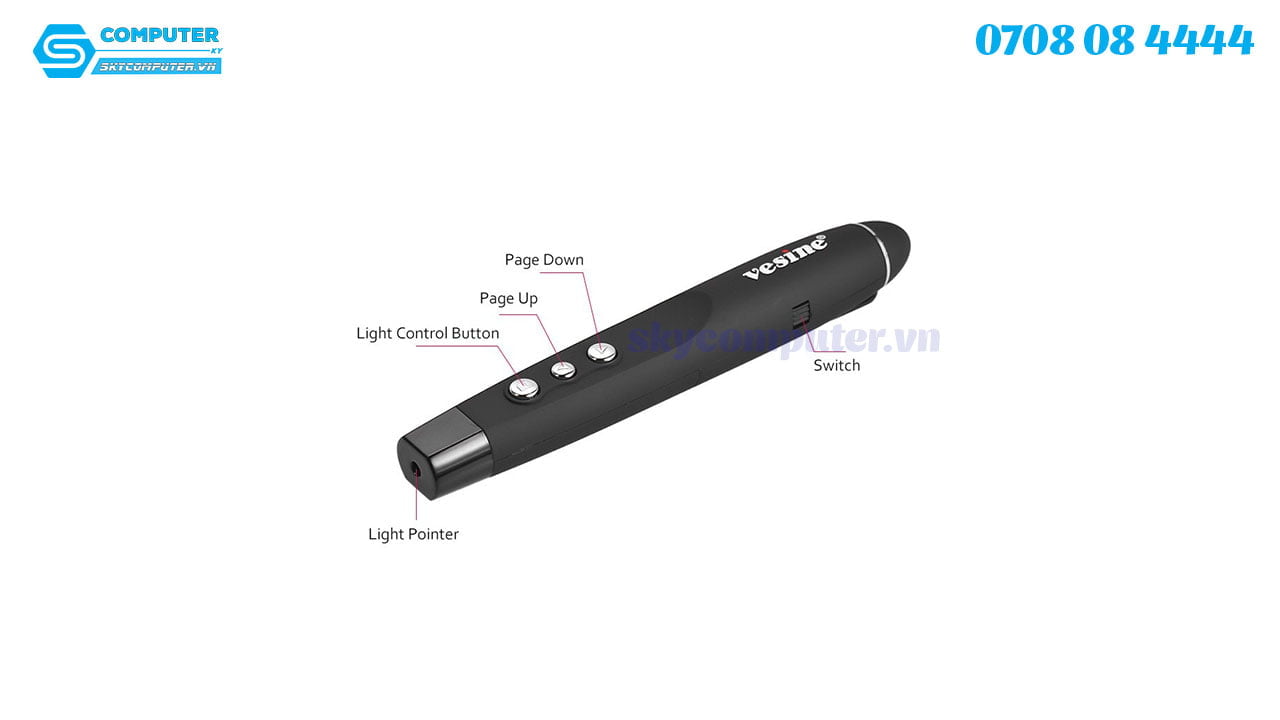 but-chi-trinh-chieu-slide-chinh-hang-versine-vp1012