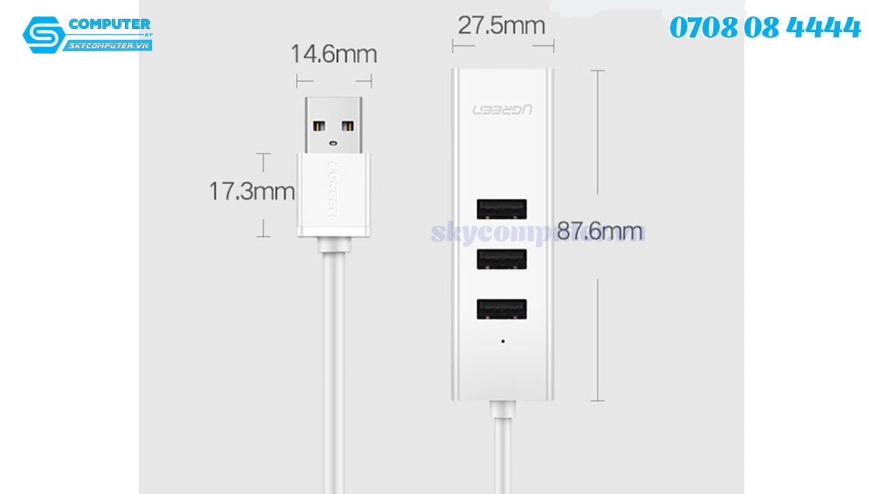cap-chia-usb-1-ra-3-kem-cong-lan-ethernet-ugreen-30297