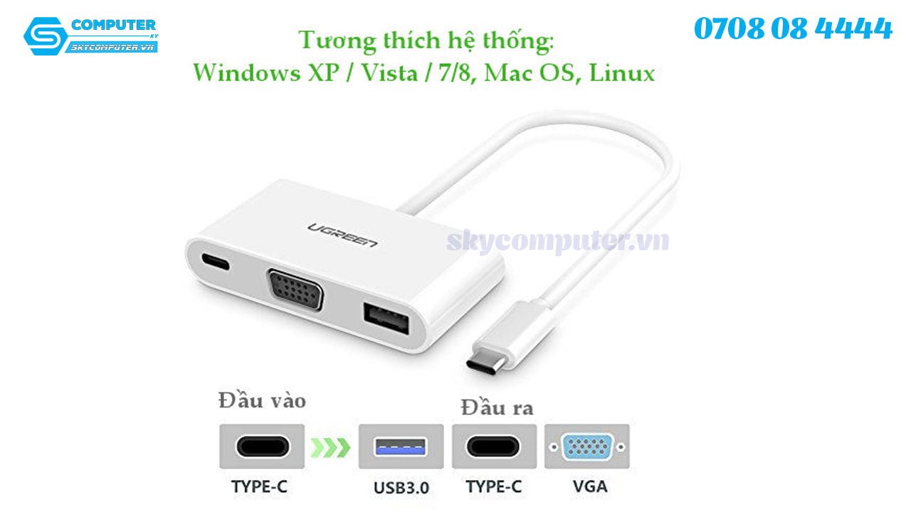 cap-chuyen-doi-thunderbolt-3-ra-vga-usb-3-0-ho-tro-sac-ugreen-303762