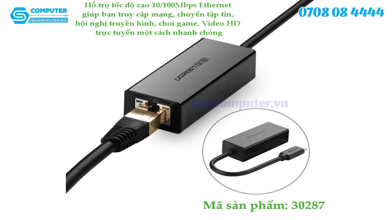 cap-chuyen-doi-thunderbolt-3-to-lan-100-mbps-ugreen-302873