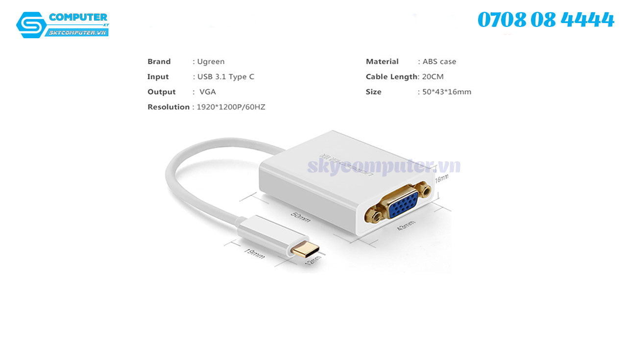 cap-chuyen-doi-usb-c-sang-vga-ugreen-402743