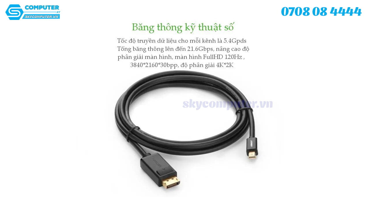 cap-mini-displayport-sang-displayport-1-5m-4k60hz-ugreen-104772