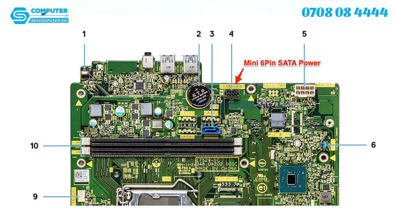 cap-nguon-mini-6pin-ra-2-sata-dvd-power-cho-dell-vostro-3070-3670