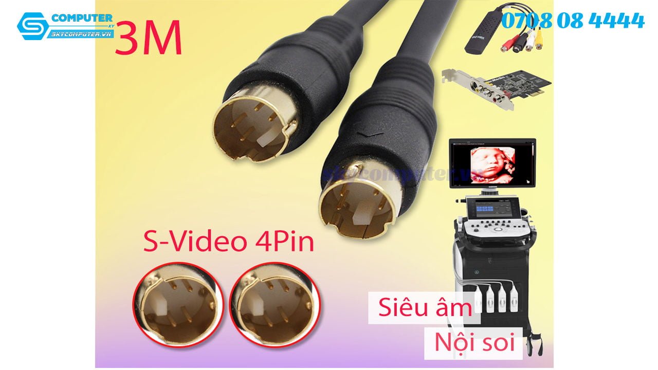 cap-s-video-4pin-dai-3m-hang-choseal-q-702-cho-may-sieu-am-noi-soi