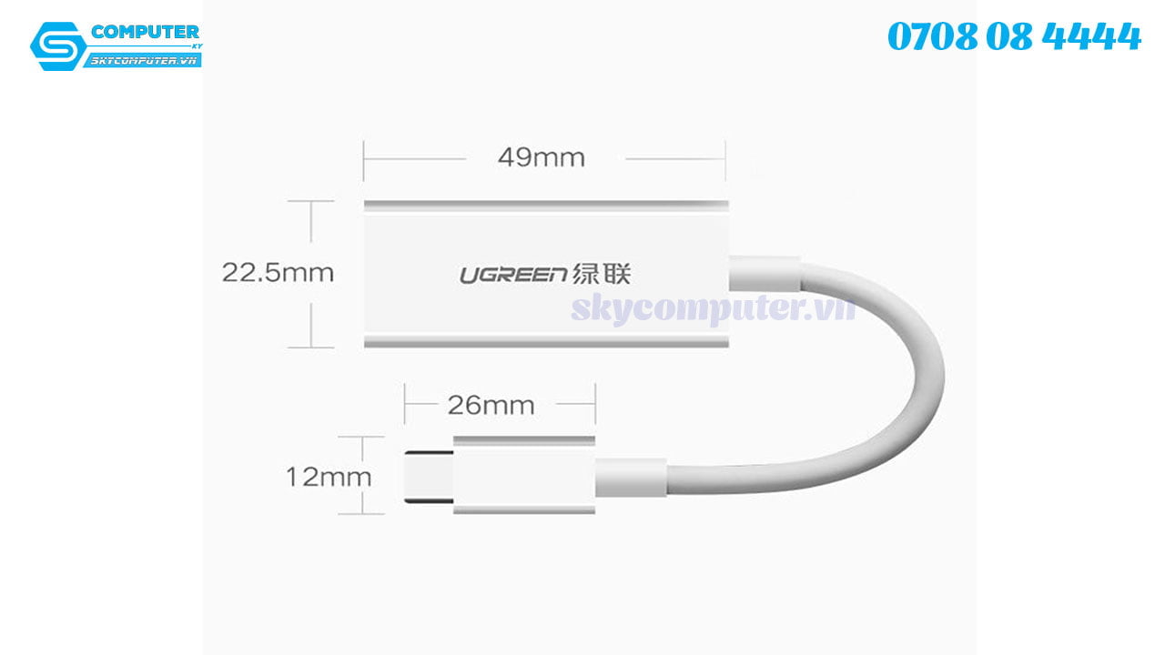 cap-thunderbolt-3-sang-displayport-female-ugreen-403722