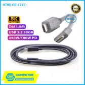 cap-type-c-to-type-c-dai-1-5m-hai-dau-duc-5k60hz-250w-usb-3-2-20gb