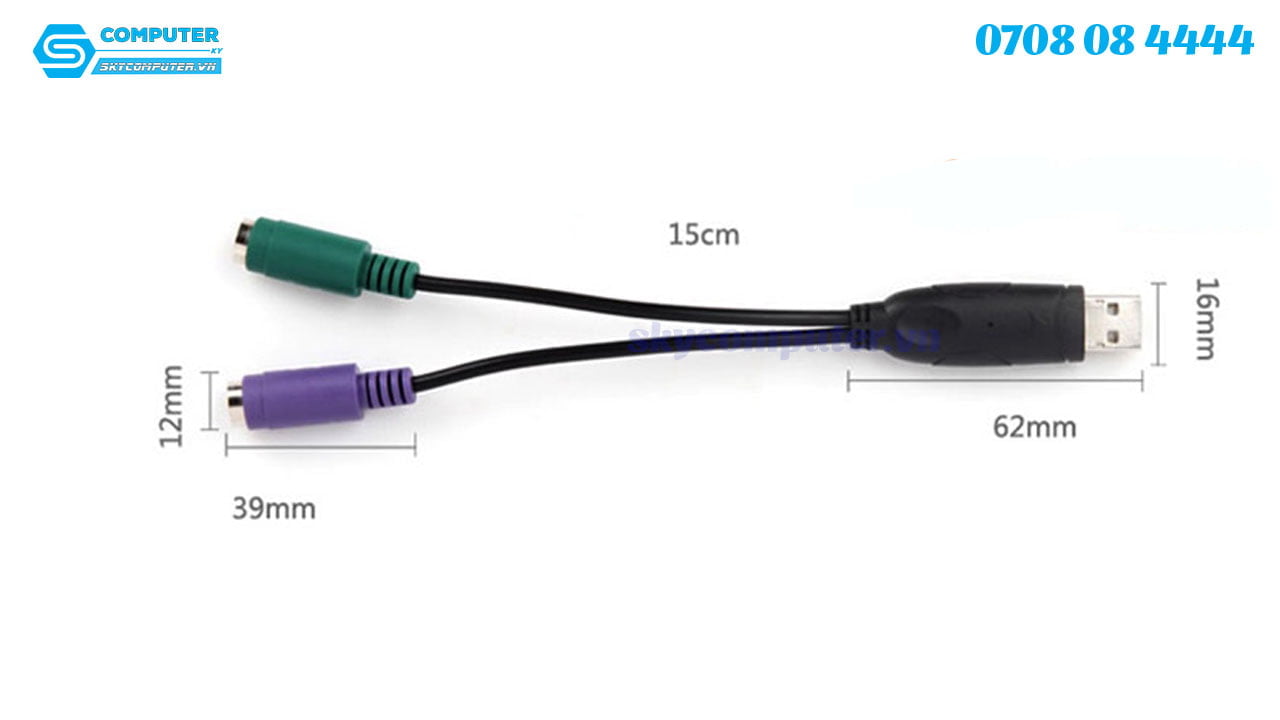 cap-usb-ra-ps2-chuot-ps2-ban-phim