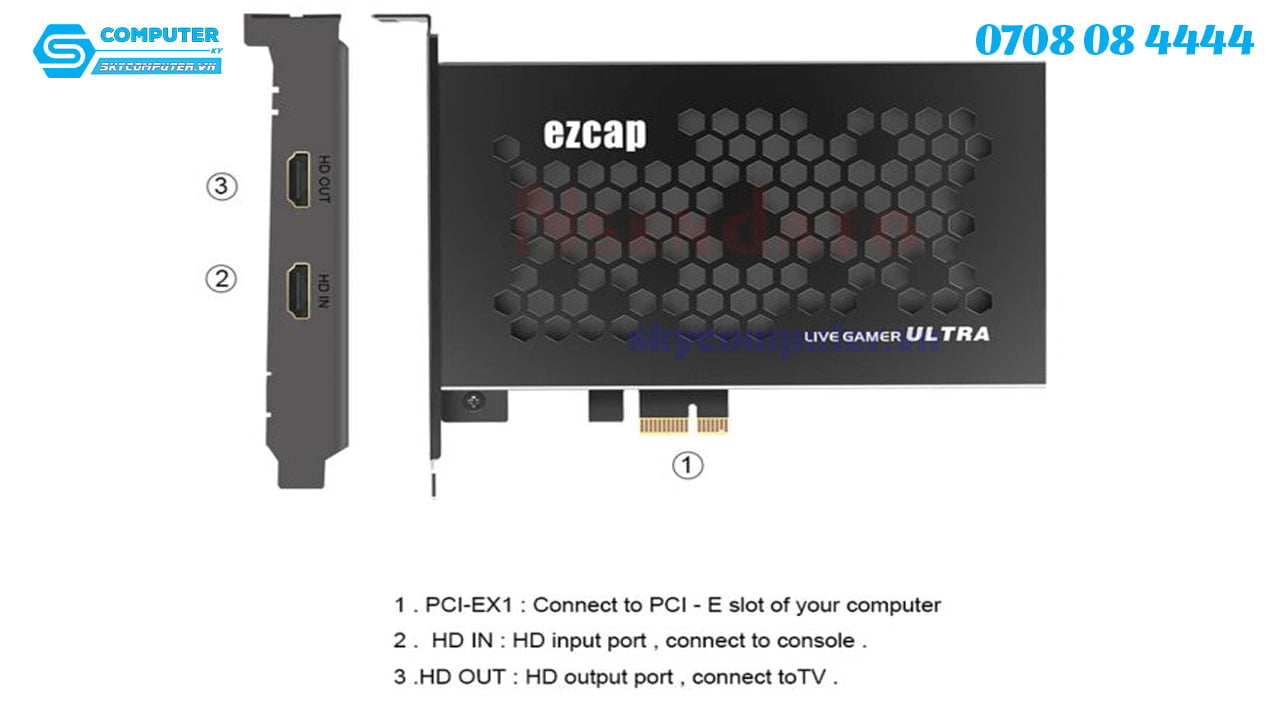 card-ghi-hinh-pci-e-to-hdmi-capture-live-stream-4k-30fps-2k-60fps-1080p-120fps