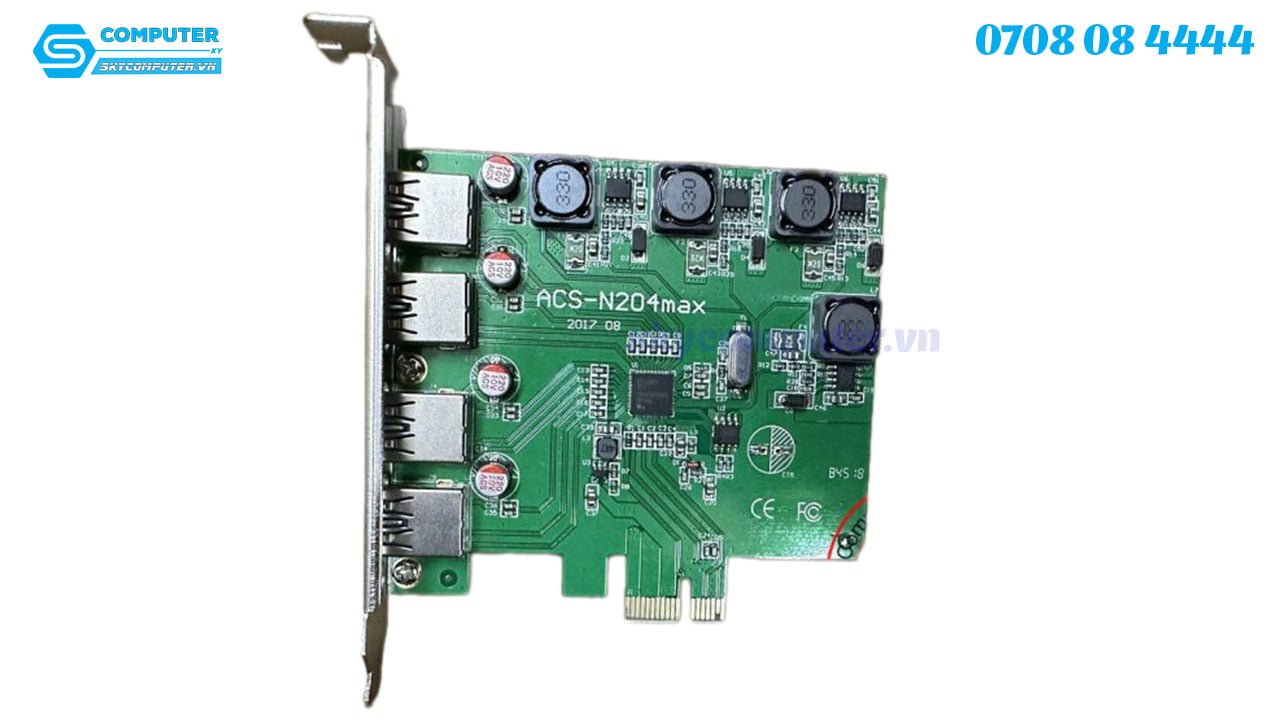 card-mo-rong-pci-e-to-4-usb-3-0-chip-nec720201-khong-can-nguon-phu