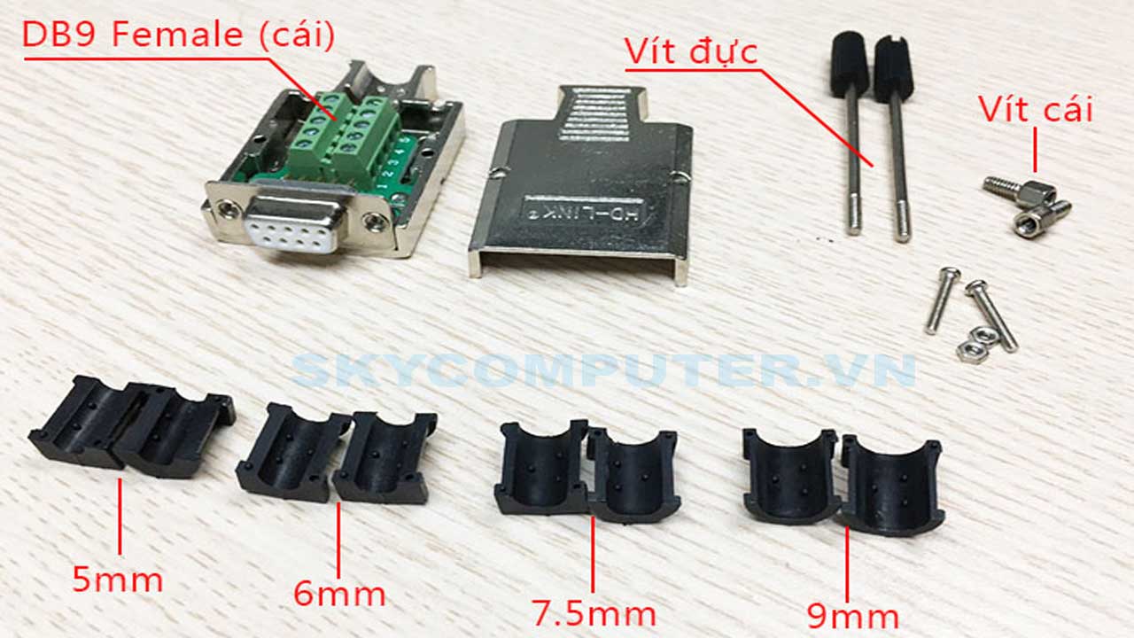 dau-bam-com-rs232-db9-female-vo-op-kim-loai-2
