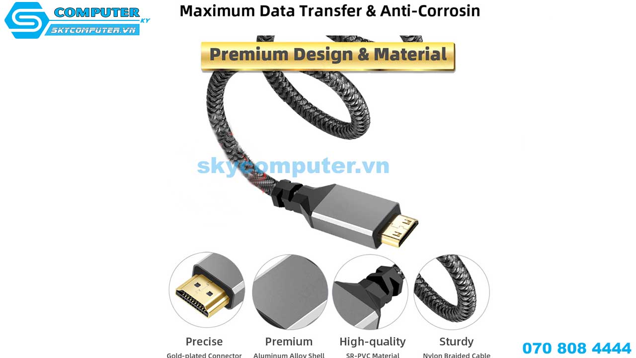 day-cap-chuyen-doi-mini-hdmi-to-hdmi-4k60hz-dai-0-3m-4