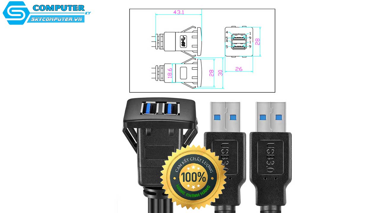 day-cap-noi-dai-2-port-usb-3-0-gan-panel-thanh-may-5