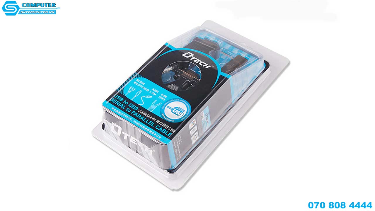 day-cap-usb-sang-rs232-kem-dau-chuyen-db25-dai-1-8m-dtech-dt-5003a-3