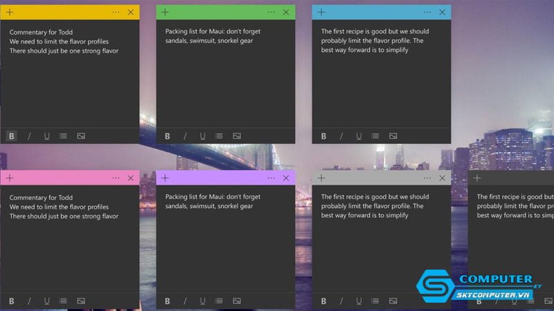 gioi-thieu-phan-mem-sticky-notes-skycomputer