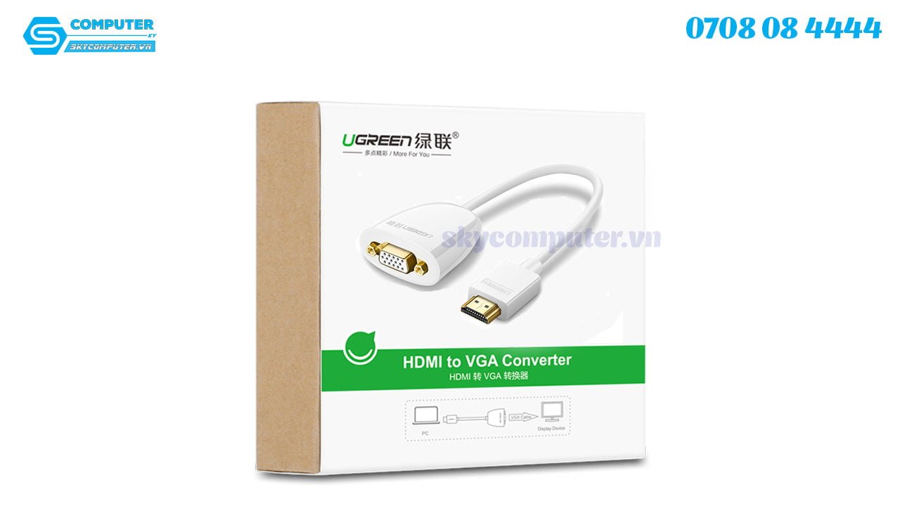 cap-hdmi-to-vga-adapter-ugreen-40252-mau-trang1