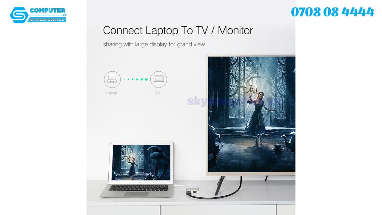 cap-thunderbolt-sang-hdmi-vga-ugreen-20421-vo-nhom-trang1