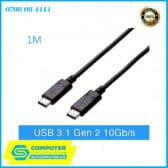 Cap-usb-3-1-type-c-to-type-c-dai-1m-gen-2-10gb-4k-display