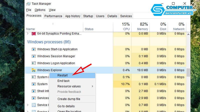 Khoi-dong-lai-file-explorer-skycomputer