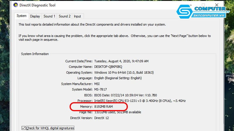 Su-dung-lenh-dxdiag-skycomputer