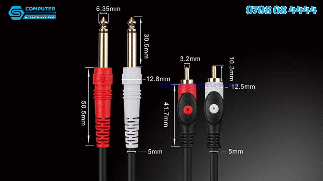 cap-loa-2-av-6-35mm-sang-2-rca-dai-1m2