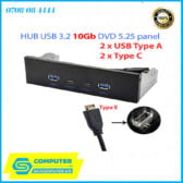Hub-usb-3-2-10gps-gan-panel-dvd-2-port-type-a-2-port-type-c-cam-main-type-e-header