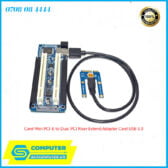 Riser-mini-pcie-to-dual-pci-extend-card-usb-3-0