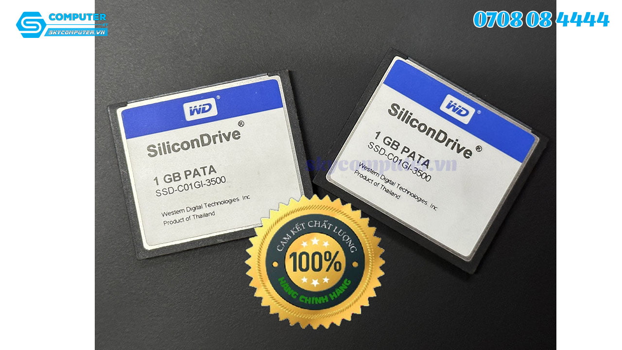 the-nho-cf-card-wd-silicondrive-1gb-pata-cho-may-cnc1