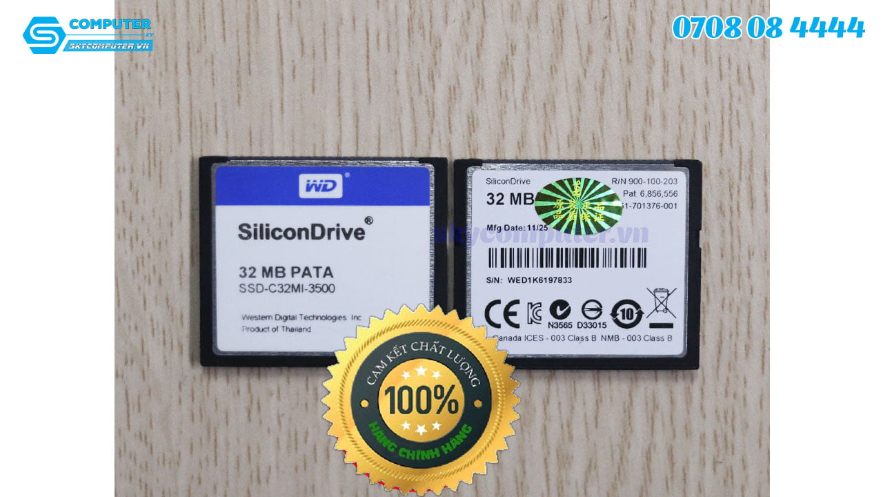 the-nho-cf-card-wd-silicondrive-32mb-pata3