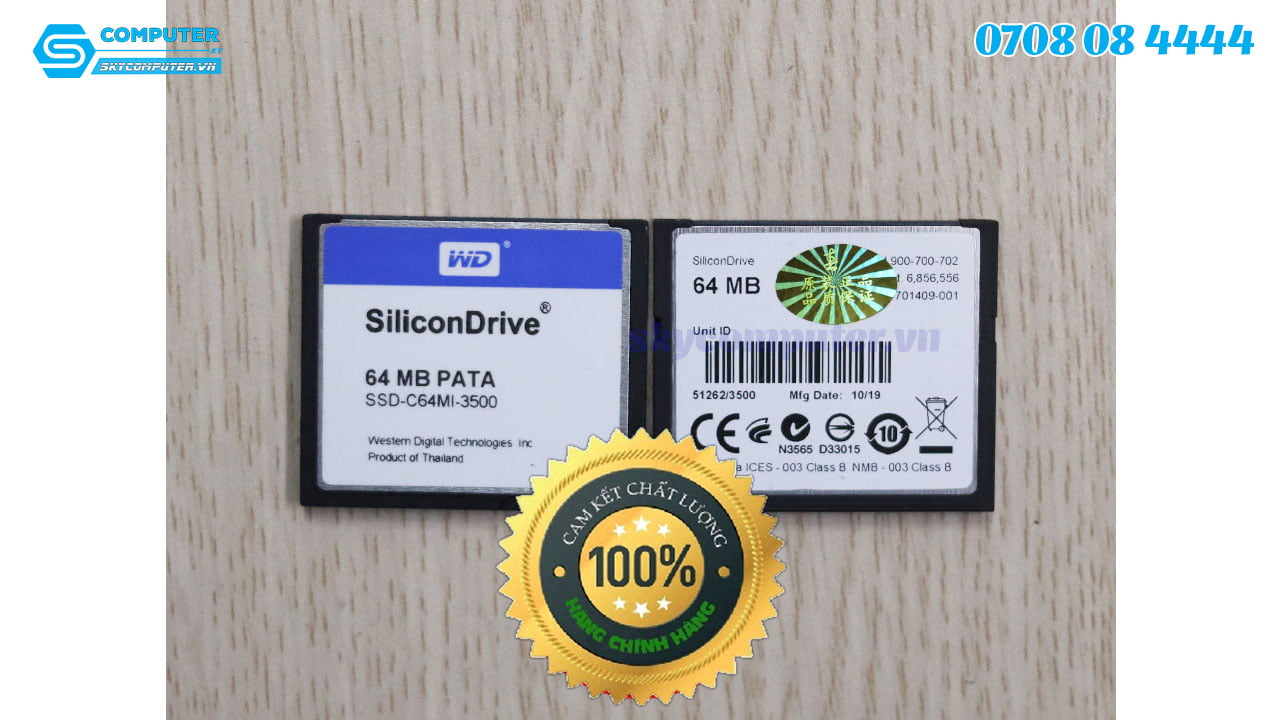 the-nho-cf-card-wd-silicondrive-64mb-pata3