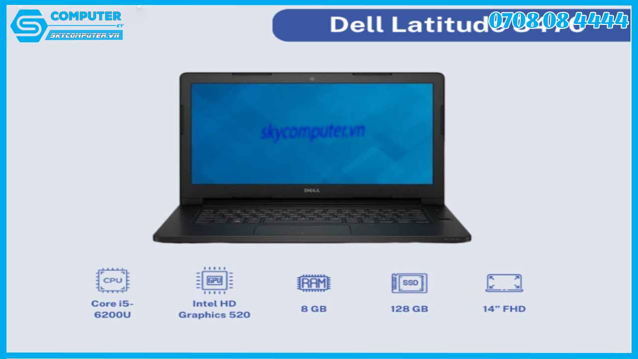 laptop-cu-dell-3470-i5-6200u-ram-4g-ssd-128g-vga-nvidia-920m