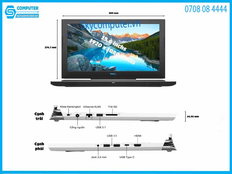 laptop-cu-dell-g7-7588-i7-8750h-ram-8gb-ssd-128gb-hdd-1000gb-vga-gtx-1050ti-4